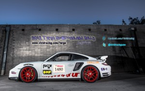 Image: Targe New Foundland racing porsche.